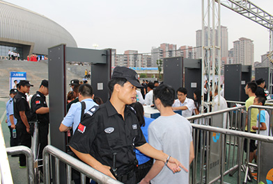 安全檢查 秩序維護人員